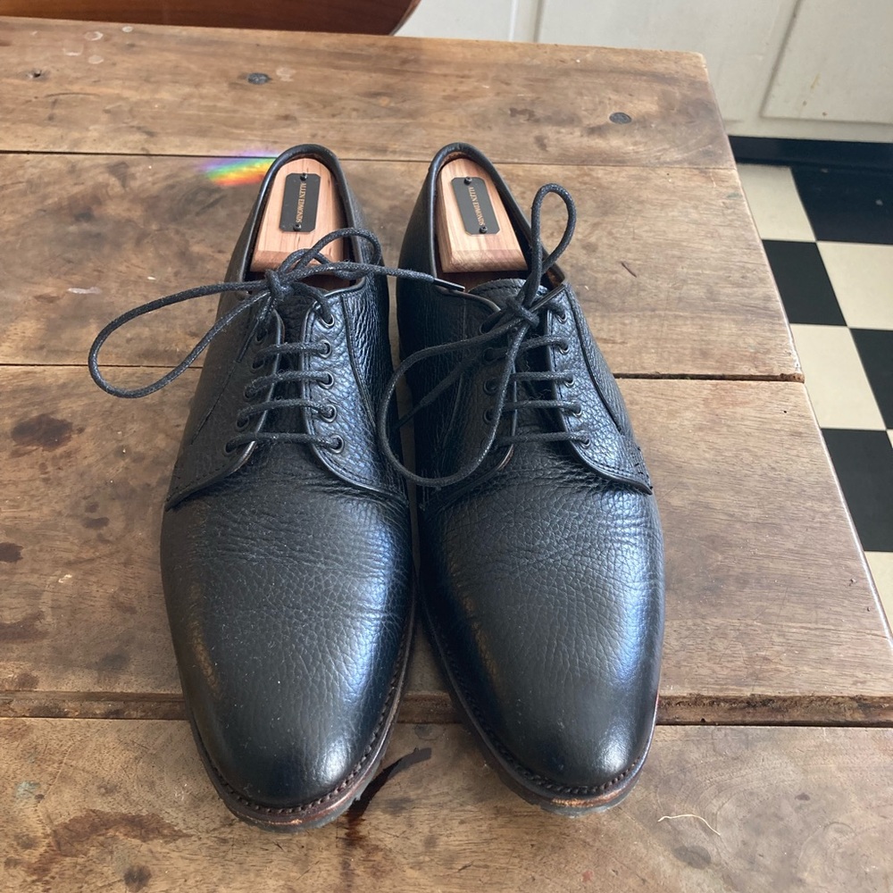 Allen Edmonds pebble leather San Marco